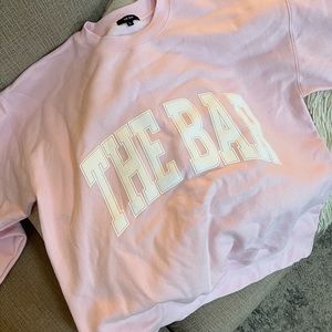 Pink Bar Varsity Crewneck